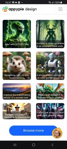 AI Image Generator для Android — скриншот 2