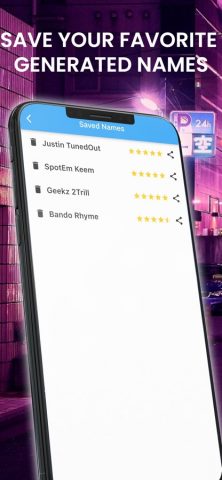 AI Rap Name Generator для iOS — скриншот 4