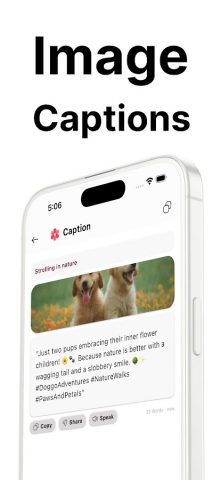 AI Social Media Post Copilot для Android — скриншот 2