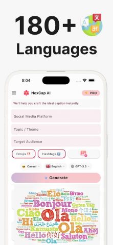 AI Social Media Post Copilot для Android — скриншот 3