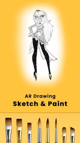 AR Draw Trace to Sketch для Android — скриншот 1