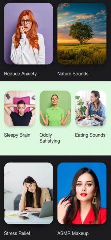 ASMR Relaxing Sounds для iOS — скриншот 1