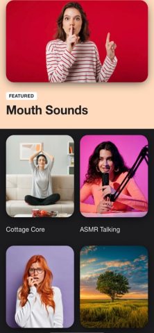 ASMR Relaxing Sounds для iOS — скриншот 2