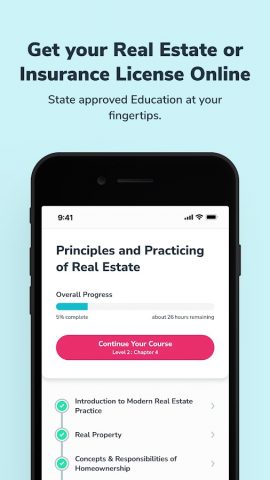 Aceable Real Estate, Insurance для Android — скриншот 1