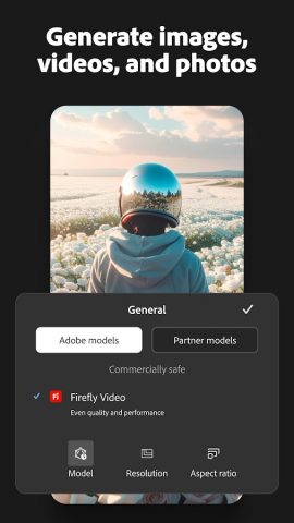 Adobe Firefly: ИИ-генератор для Android — скриншот 2