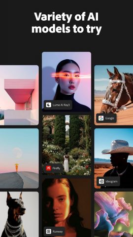 Adobe Firefly: ИИ-генератор для Android — скриншот 4