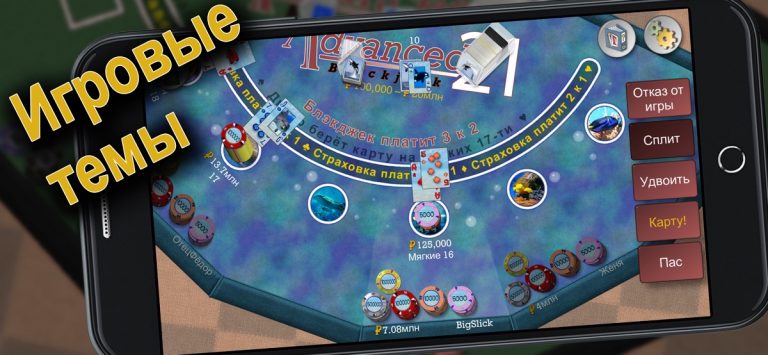 Advanced 21 Blackjack для iOS — скриншот 3