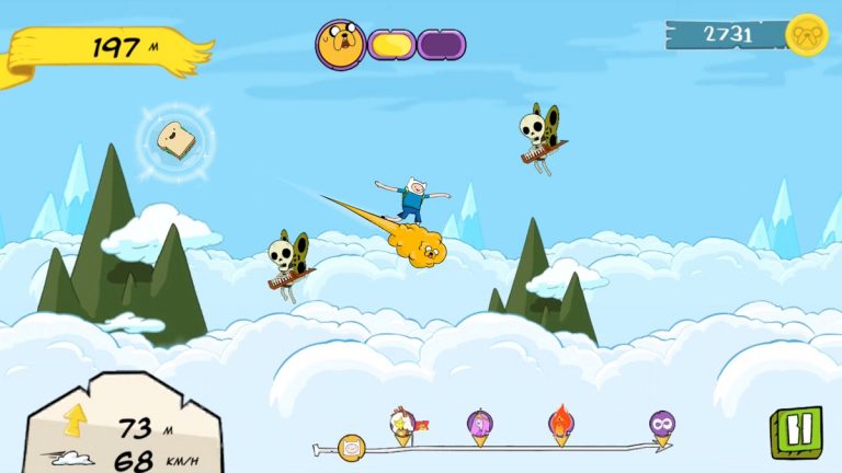 Adventure Time: Crazy Flight — скриншот 3