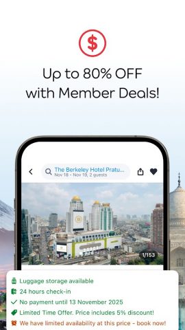 Agoda – бронирование отелей для Android — скриншот 3