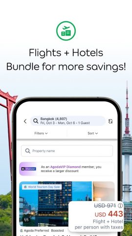 Agoda – бронирование отелей для Android — скриншот 5
