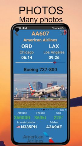 Air Traffic — flight tracker для Android — скриншот 5
