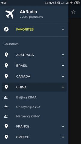 AirRadio для Android — скриншот 2