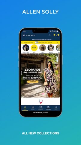 Allen Solly Shopping App для Android — скриншот 1