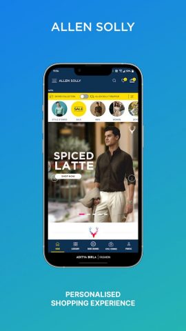 Allen Solly Shopping App для Android — скриншот 2