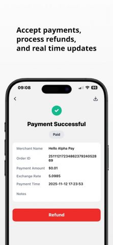 AlphaPay для Android — скриншот 4