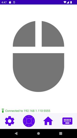 Android TV ADB Mouse Keyboard для Android — скриншот 2