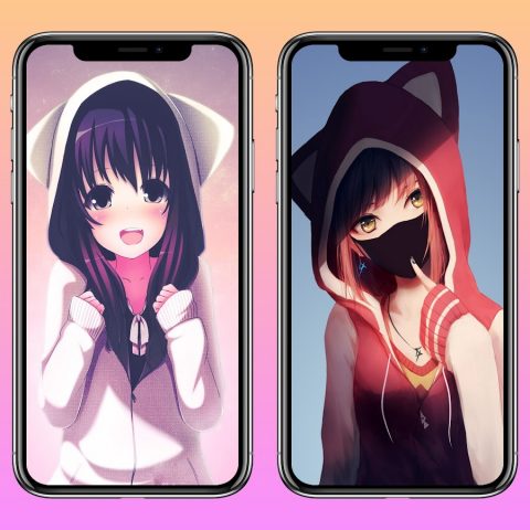 Аниме Девушка обои для Android — скриншот 3