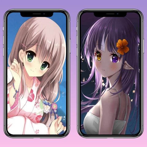 Аниме Девушка обои для Android — скриншот 5