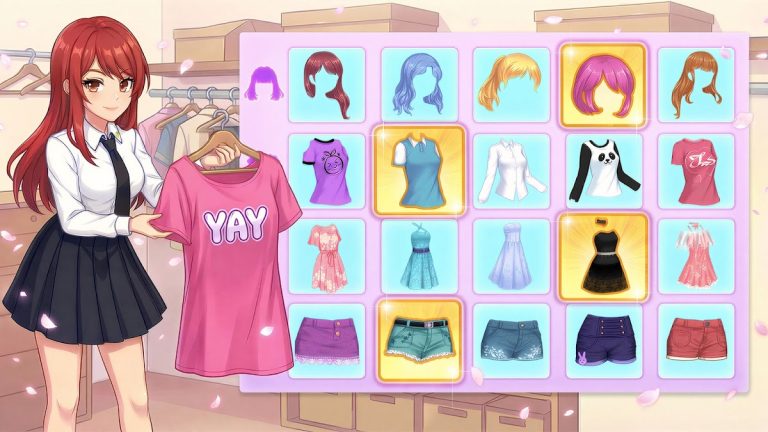 Аниме Одевалки для Девочек для Android — скриншот 1