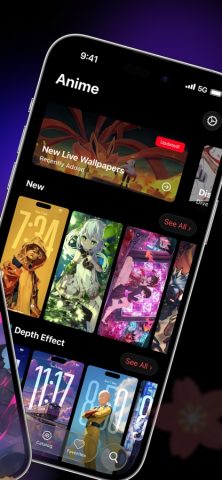 Anime Wallpaper — Live Engine для iOS — скриншот 2