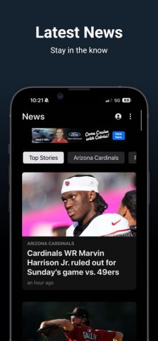 Arizona Sports 98.7 FM для iOS — скриншот 5