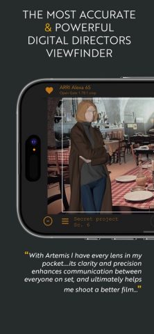 Artemis Director’s Viewfinder для iOS — скриншот 2
