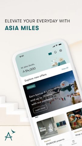 Asia Miles для Android — скриншот 1