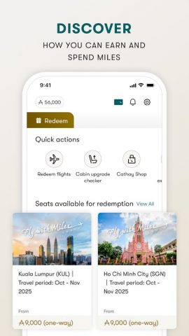 Asia Miles для Android — скриншот 3