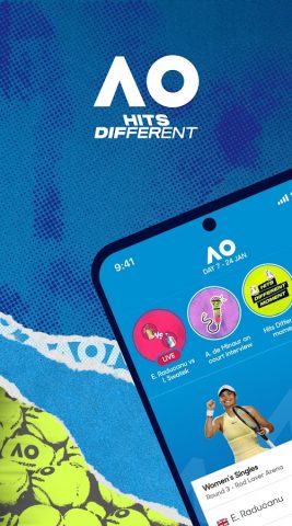 Australian Open Tennis 2026 для Android — скриншот 1