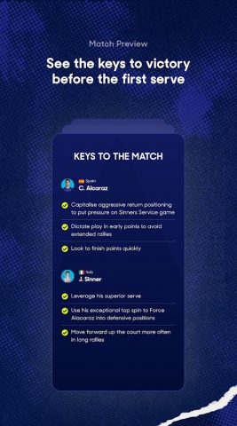 Australian Open Tennis 2026 для Android — скриншот 5