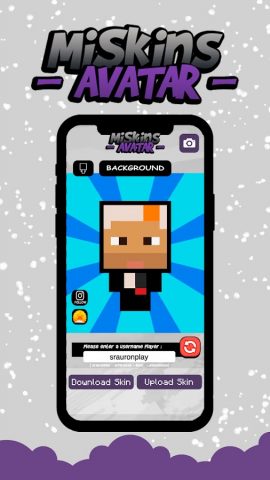 Avatar Maker for Minecraft для Android — скриншот 1