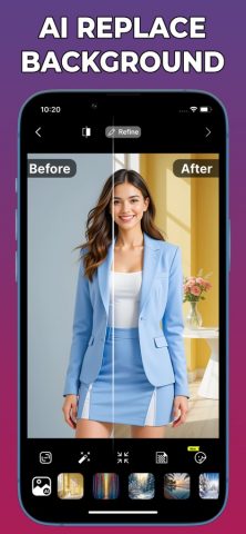 BG Remove: Редактор фона для iOS — скриншот 2