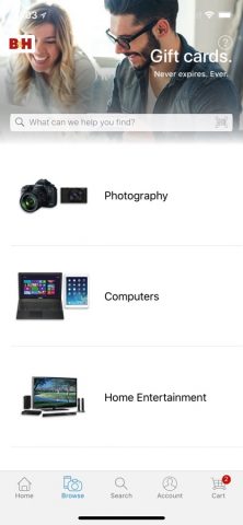 B&H Photo, Video & Pro Audio для iOS — скриншот 2