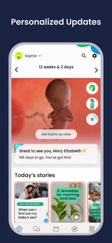 BabyCenter Track Pregnancy App для iOS — скриншот 1
