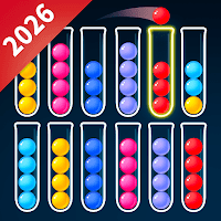 Ball Sort: сортировка по цвету для Android