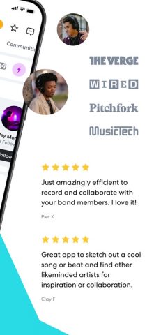 BandLab – Music Making Studio для iOS — скриншот 3