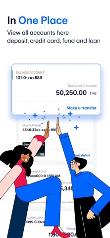 Bangkok Bank Mobile Banking для iOS — скриншот 4