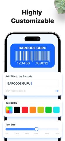 Barcode Generator Barcode Guru для iOS — скриншот 5