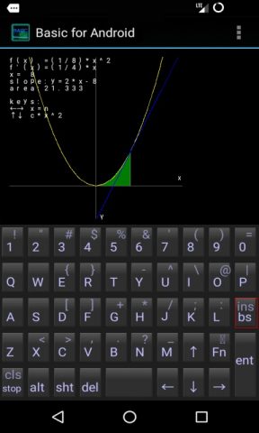 Basic for Android -F для Android — скриншот 3