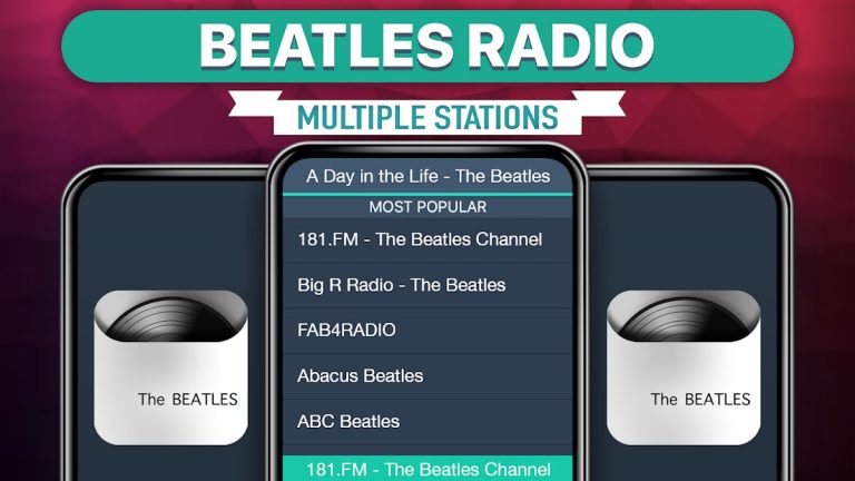 Beatles Radio для Android — скриншот 1