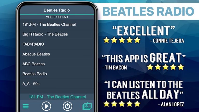 Beatles Radio для Android — скриншот 2