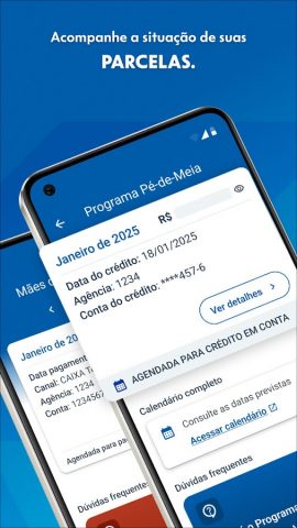 Benefícios Sociais CAIXA для Android — скриншот 4