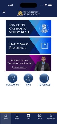 Bible — Catholic Study для iOS — скриншот 1