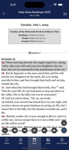 Bible — Catholic Study для iOS — скриншот 2