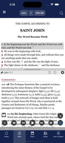 Bible — Catholic Study для iOS — скриншот 4