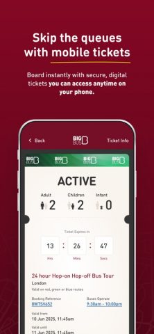 Big Bus Tours для iOS — скриншот 5