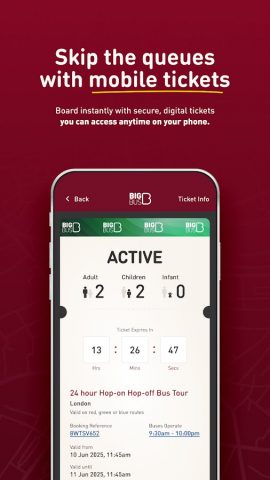 Big Bus Tours для Android — скриншот 5