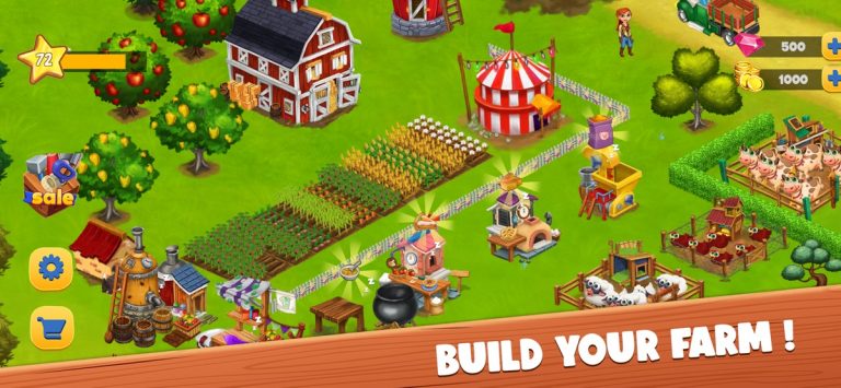 Big Little Farmer — Offline Fa — скриншот 1