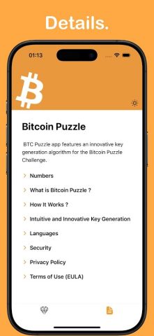Bitcoin Puzzle для Android — скриншот 3