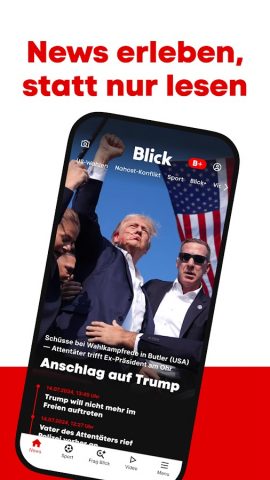 Blick Nachrichten & Sport для Android — скриншот 2